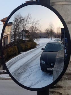Parking mirrors